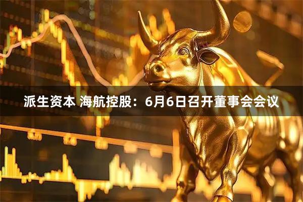 派生资本 海航控股：6月6日召开董事会会议